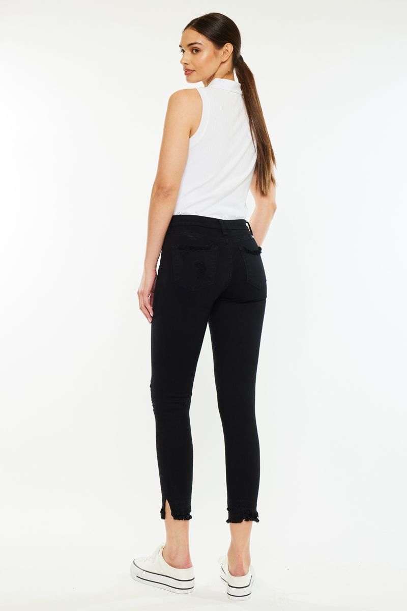 KanCan Black Distressed Jeans