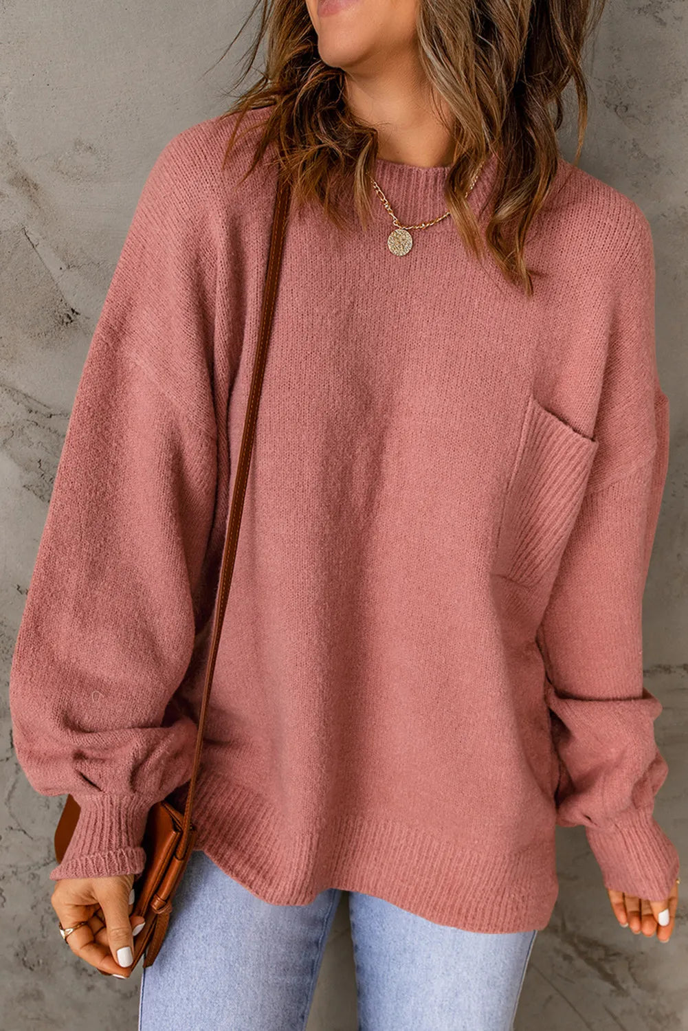 Puffy Sleeve Cozy Sweater