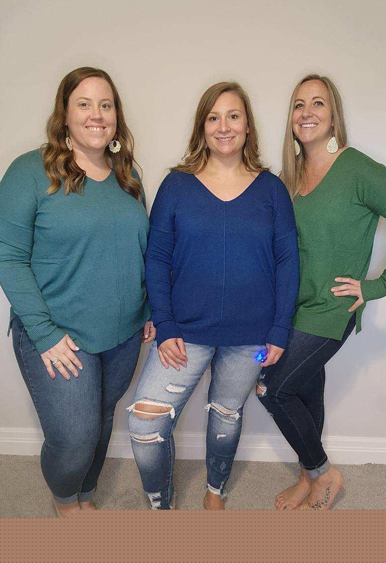 Front Seam Sweater