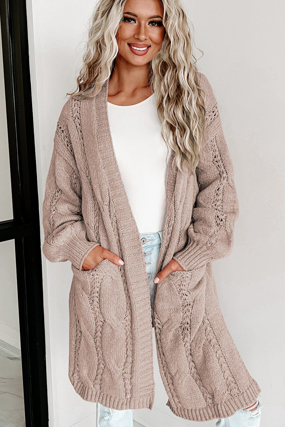 Cable Knit Cardigan