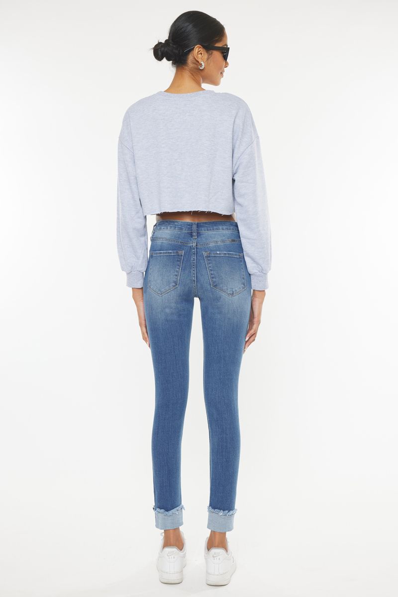 KanCan Jeans Medium Wash Distressed