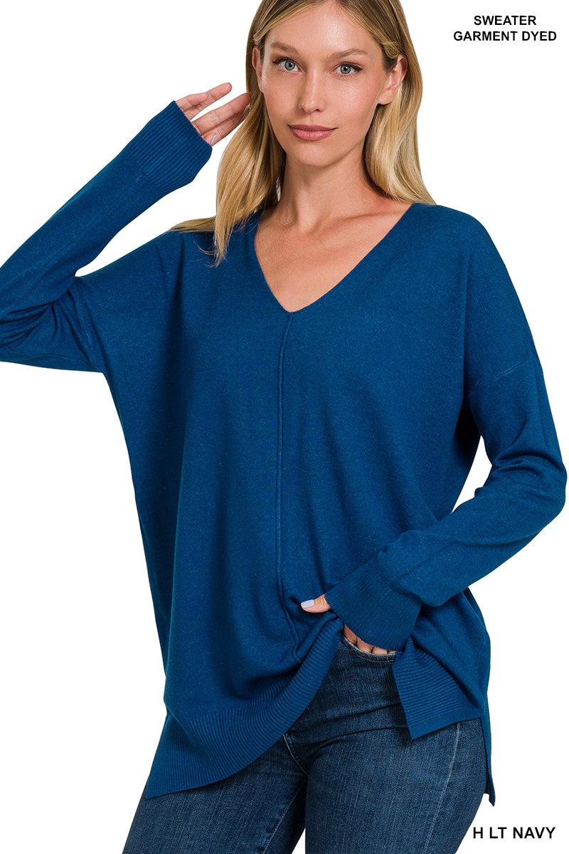 Front Seam Sweater