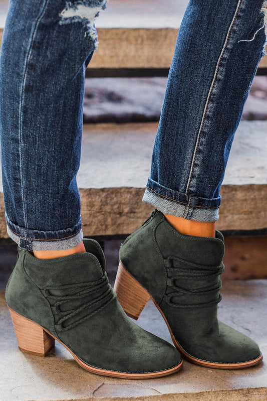 Criss Cross Booties