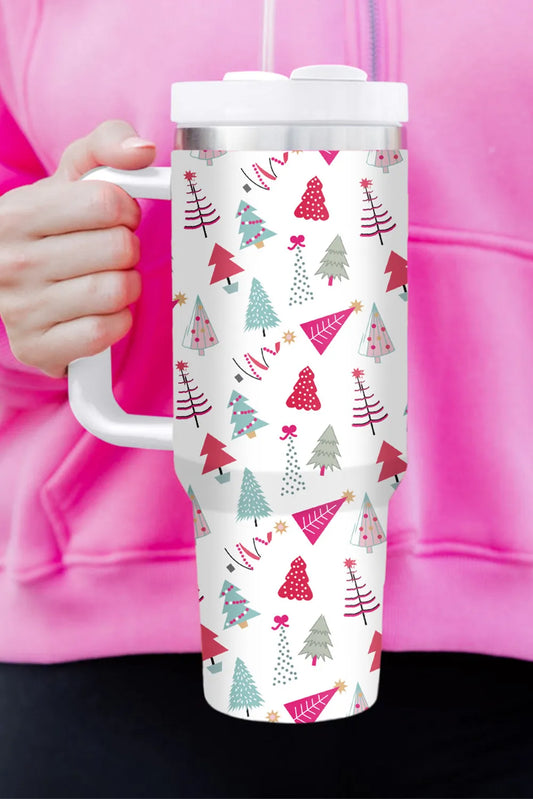 White Christmas Tree Cup